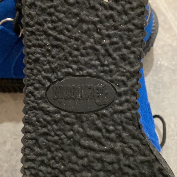 Demonia Blue Suede Creepers - Picture 4 of 8